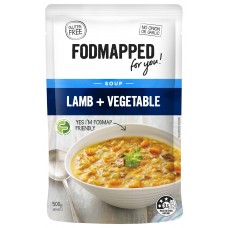 Fodmapped Lamb and Vegetable Soup 500g